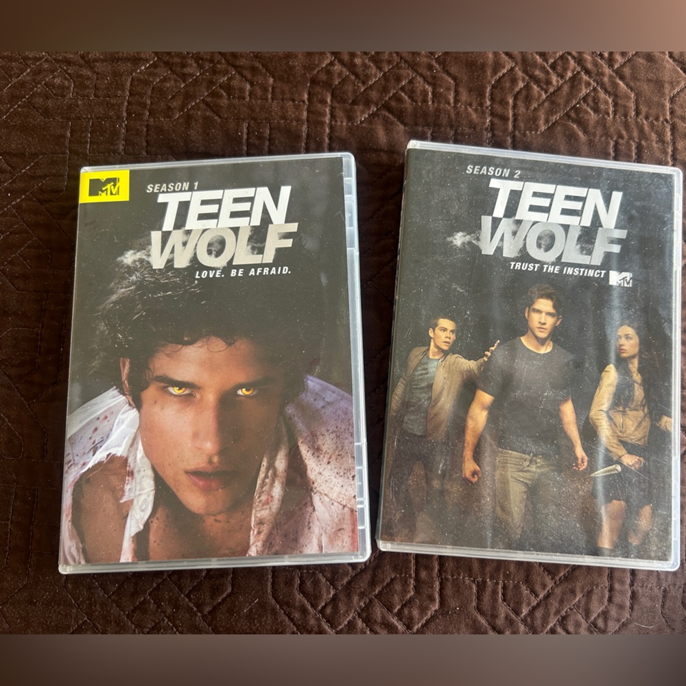 MTV Teen Wolf Season 1 & 2DVD - Black, White, Yellow